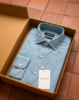 Lightweight Denim Shirt in Light Wash