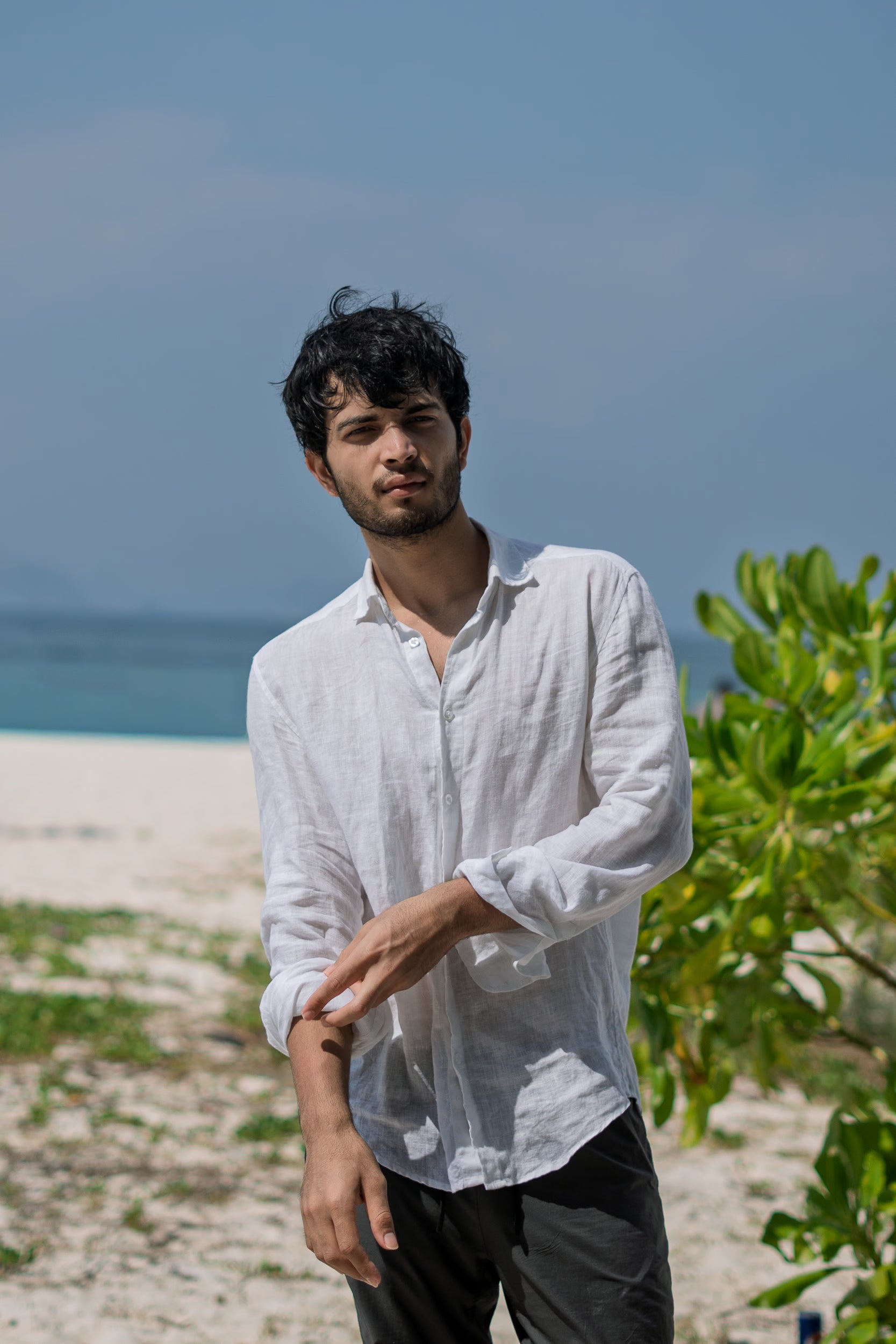 White Irish Linen Shirt Stan Edition White Irish Linen Shirt Stan Edition