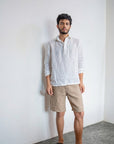 Sand Linen Shorts