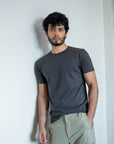 Authentic Supima® Tee - Charcoal Grey