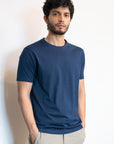 Authentic Supima® Tee - Navy Blue