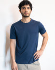 Authentic Supima® Tee - Navy Blue
