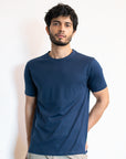 Authentic Supima® Tee - Navy Blue