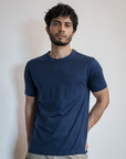 Authentic Supima® Tee - Navy Blue