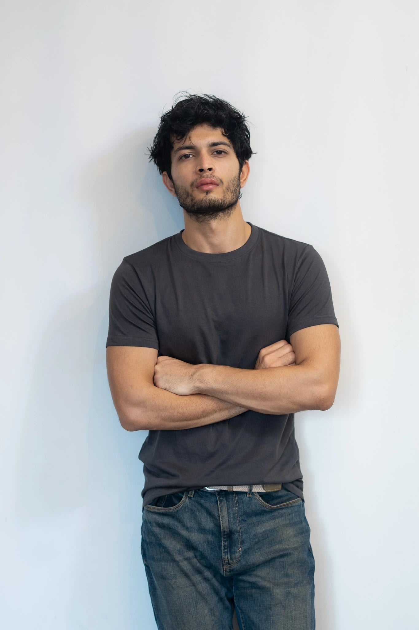 Authentic Supima® Tee - Charcoal Grey