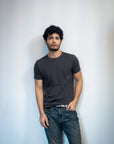Authentic Supima® Tee - Charcoal Grey