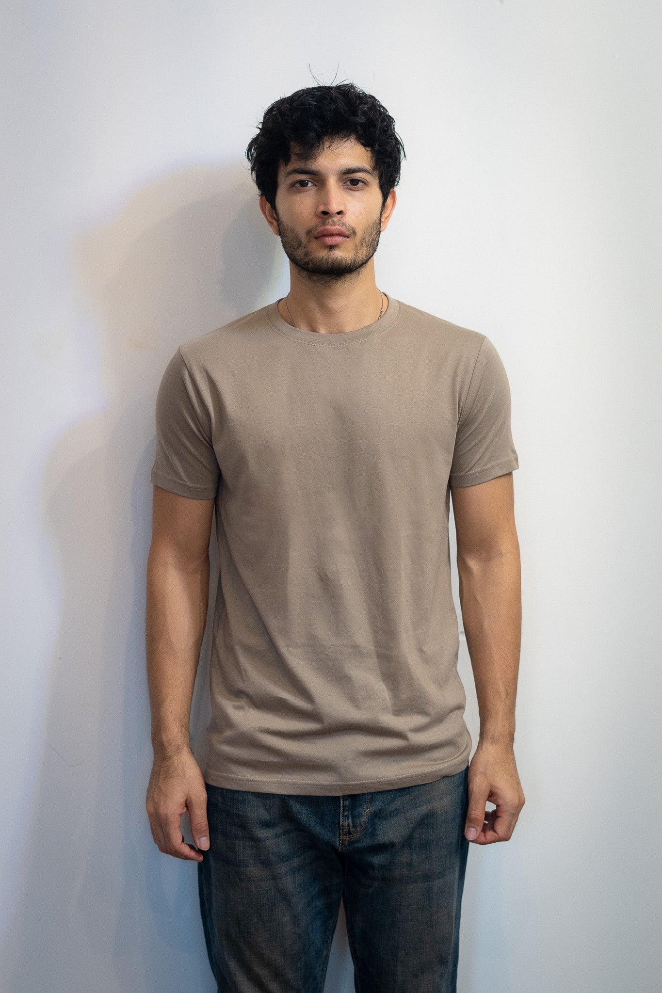 Authentic Supima® Tee - Desert Taupe