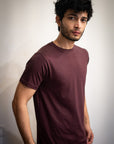 Authentic Supima® Tee - Plum
