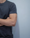 Authentic Supima® Tee - Charcoal Grey