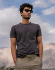 Authentic Supima® Tee - Charcoal Grey