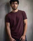Authentic Supima® Tee - Plum