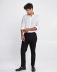 White Irish Linen Shirt