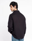 Black Irish Linen Shirt