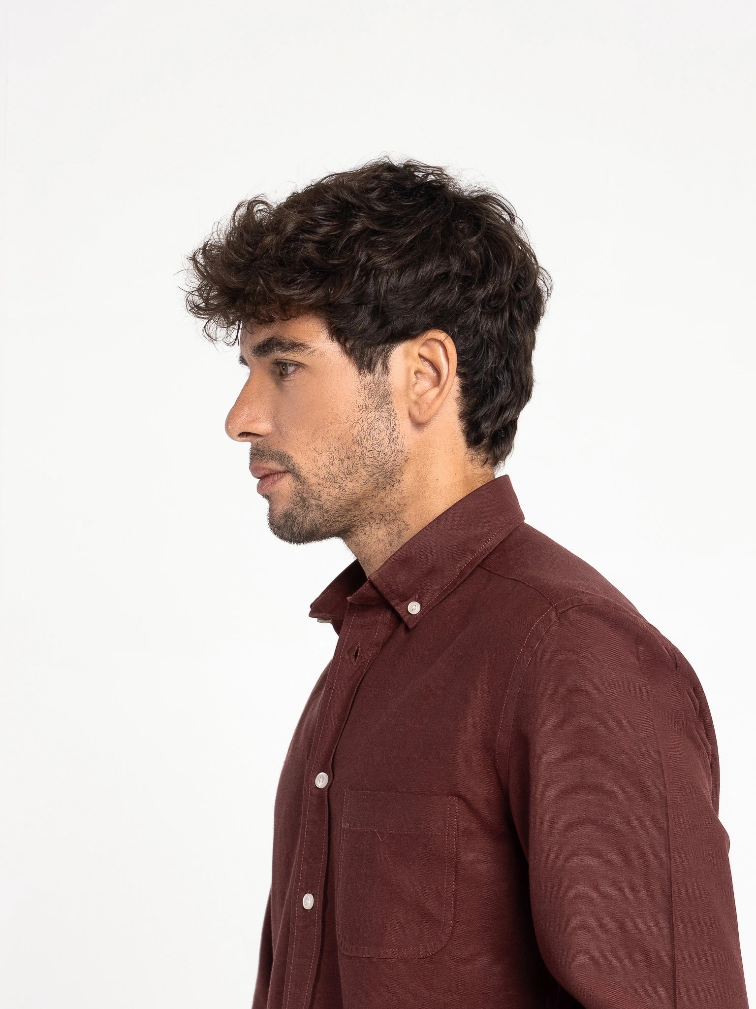 Maroon Oxford Shirt – Stan Edition