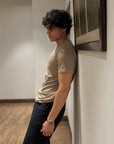 Authentic Supima® Tee - Desert Taupe