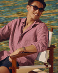 Irish Linen Shirt - Opium