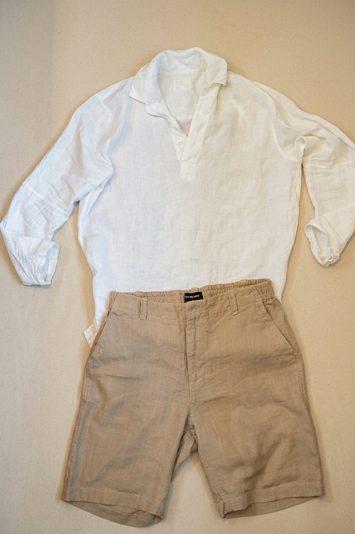 Sand Linen Shorts