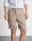 Sand Linen Shorts