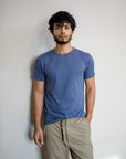 Authentic Supima® Tee - Grey Blue