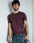 Authentic Supima® Tee - Plum