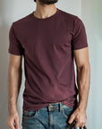 Authentic Supima® Tee - Plum