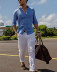 White Linen Pants
