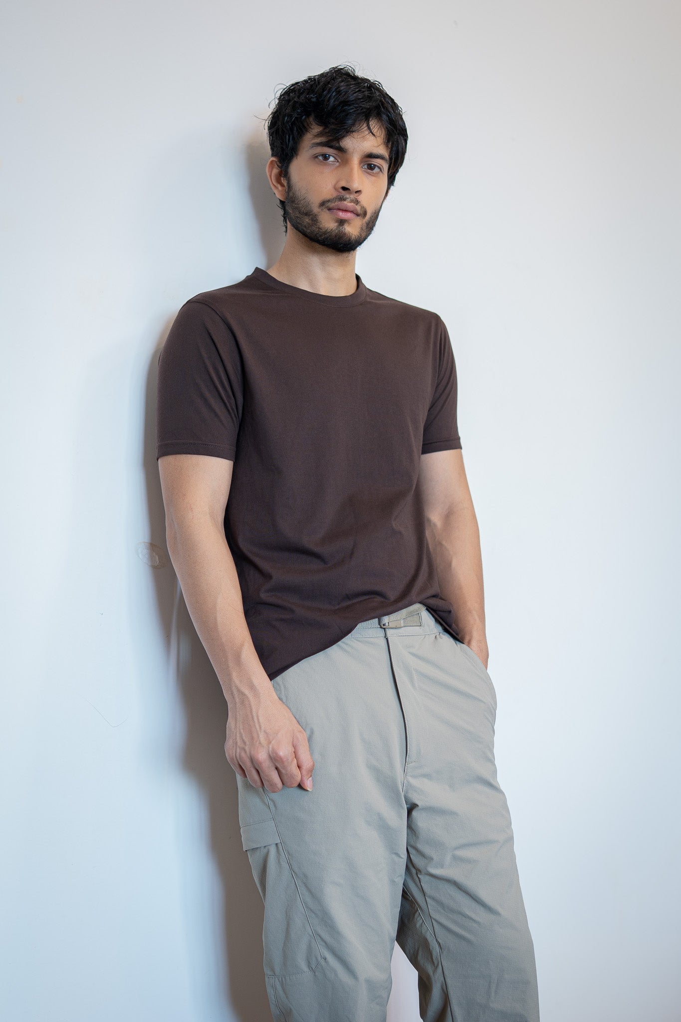Authentic Supima® Tee - Dark Brown