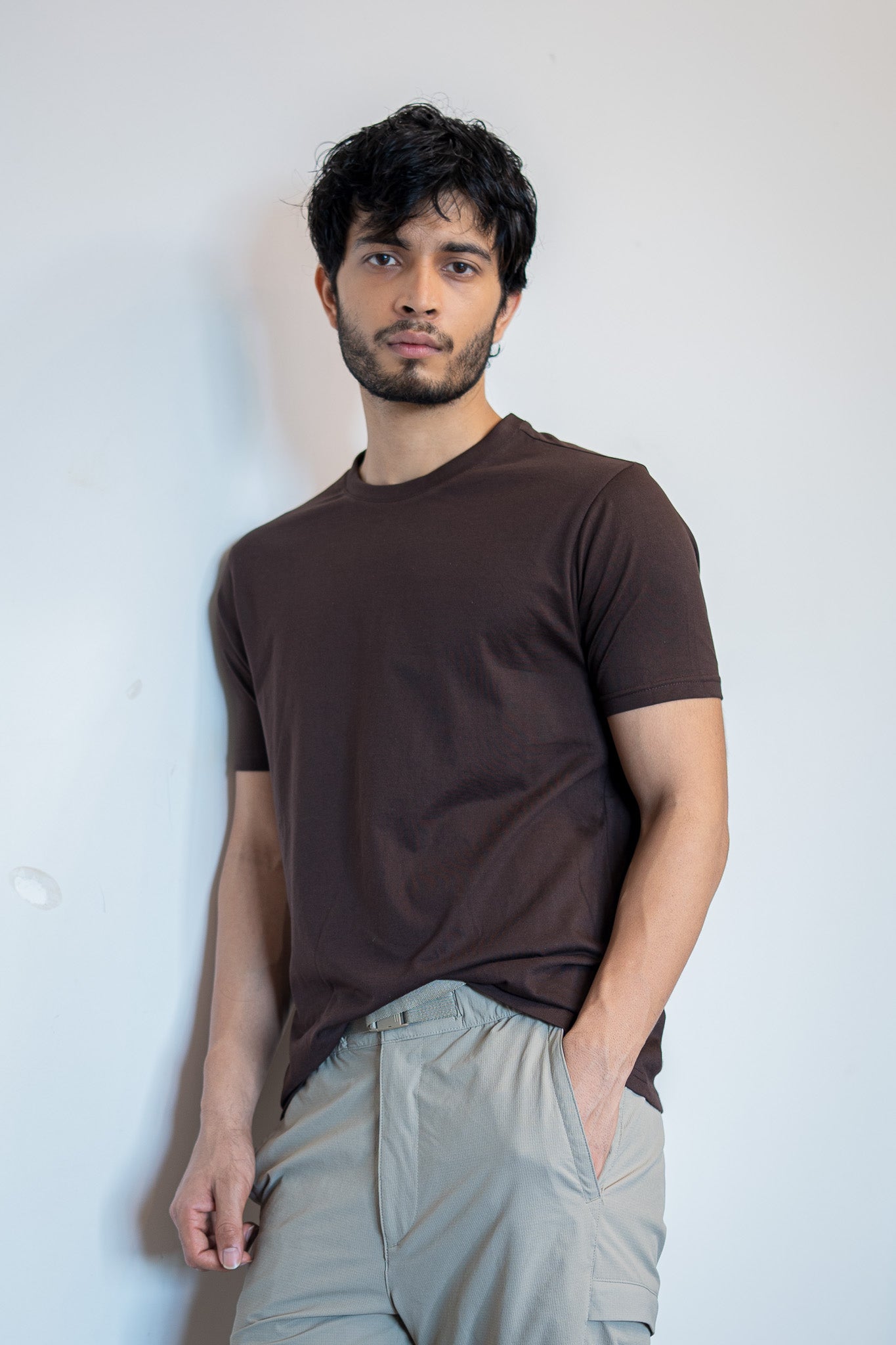 Authentic Supima® Tee - Dark Brown