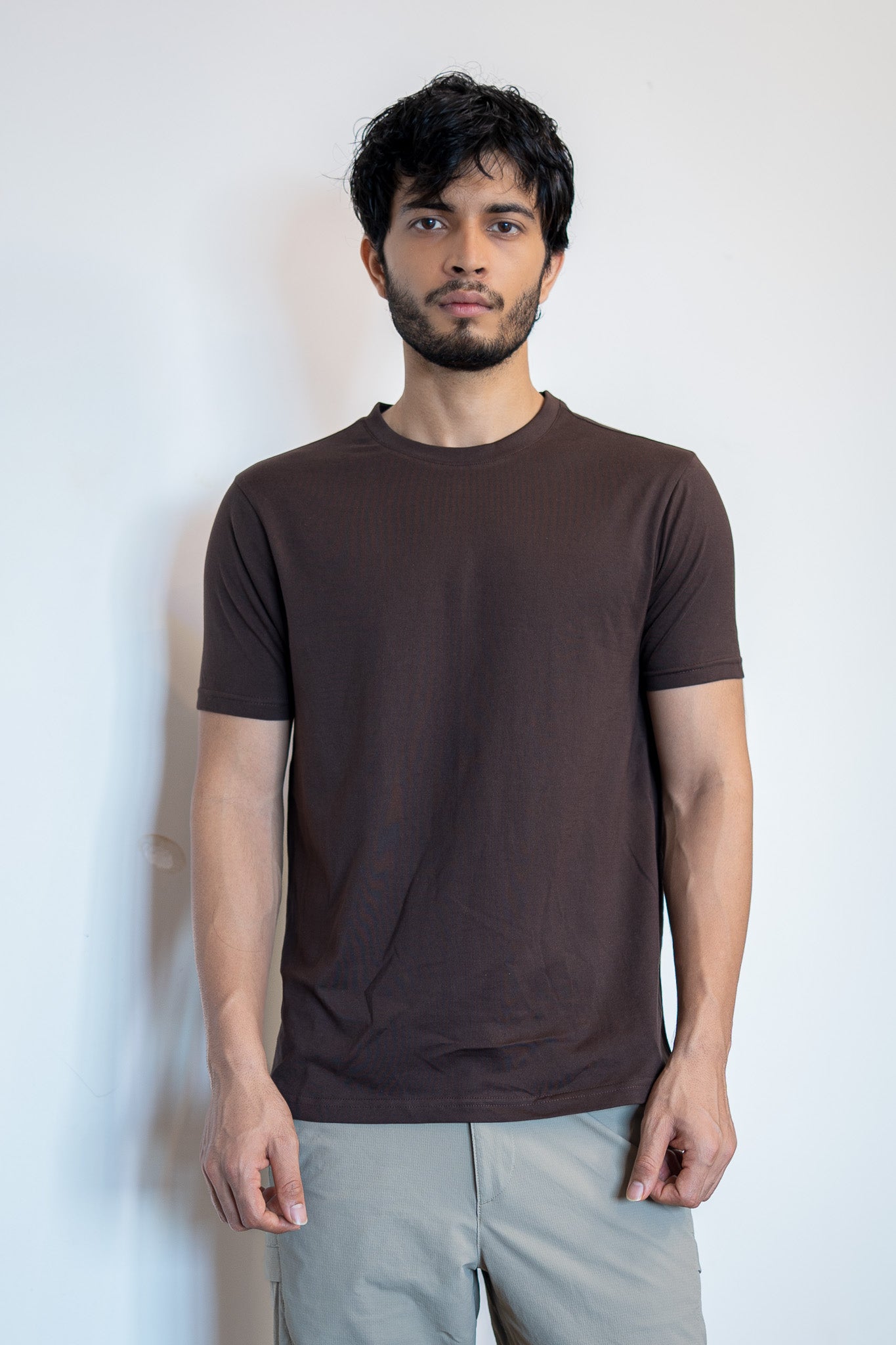 Authentic Supima® Tee - Dark Brown