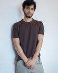 Authentic Supima® Tee - Dark Brown