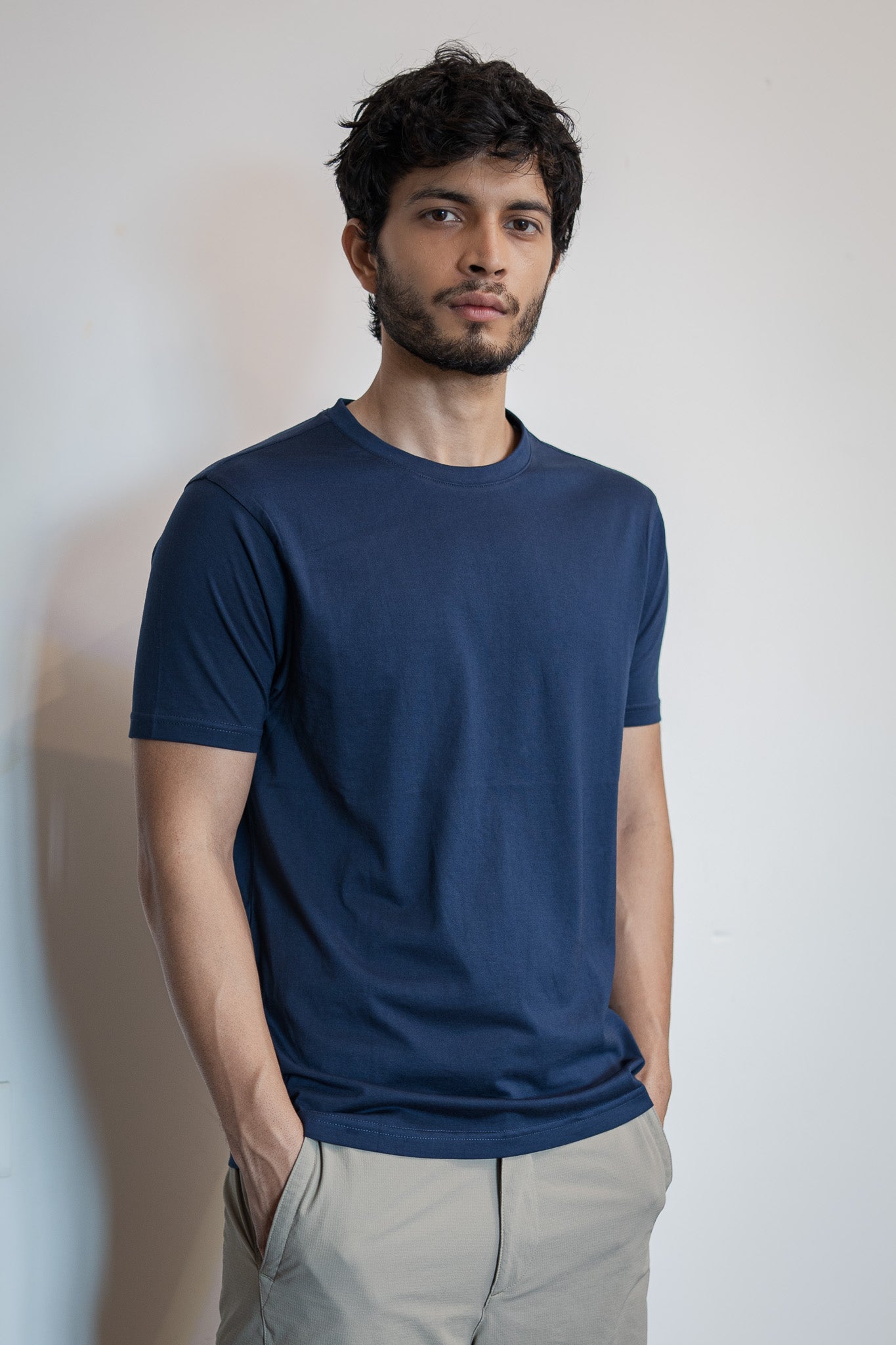 Authentic Supima® Tee - Navy Blue