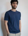 Authentic Supima® Tee - Navy Blue