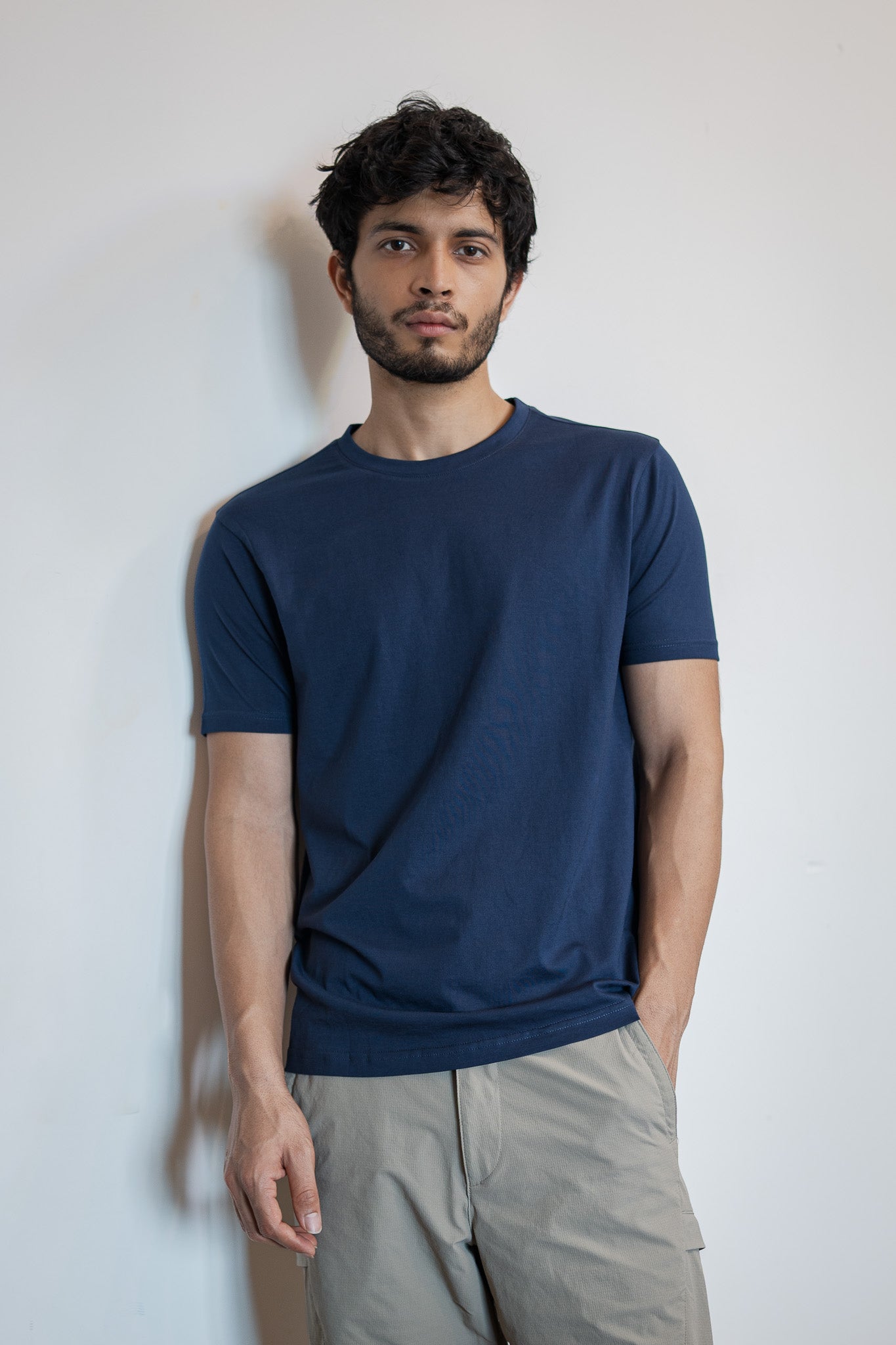 Authentic Supima® Tee - Navy Blue