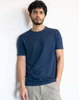 Authentic Supima® Tee - Navy Blue