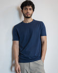 Authentic Supima® Tee - Navy Blue
