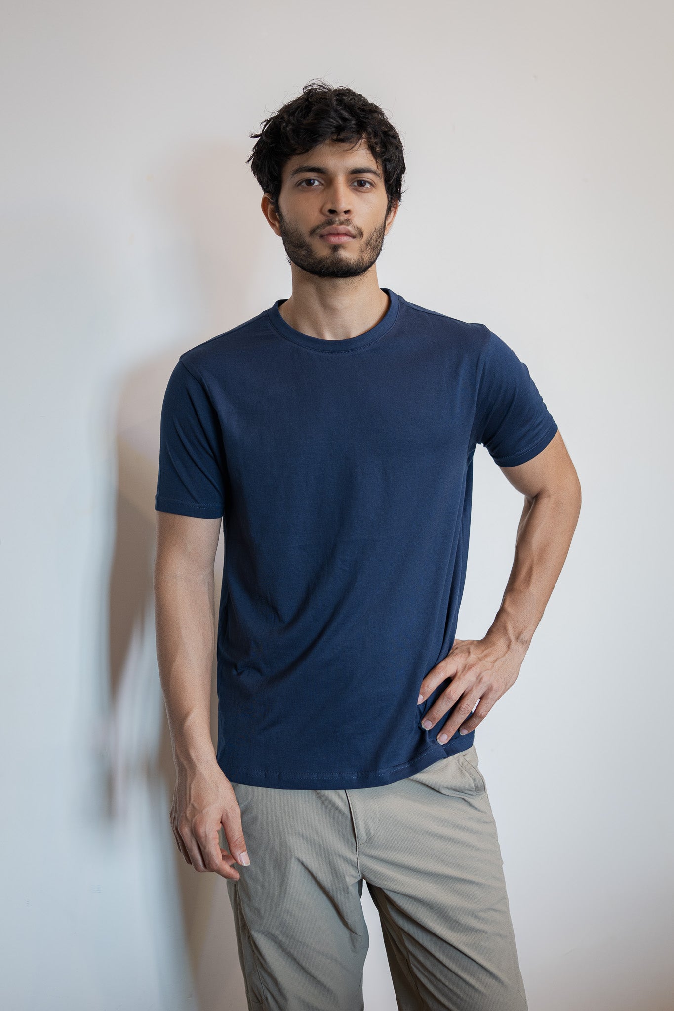 Authentic Supima® Tee - Navy Blue