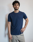 Authentic Supima® Tee - Navy Blue