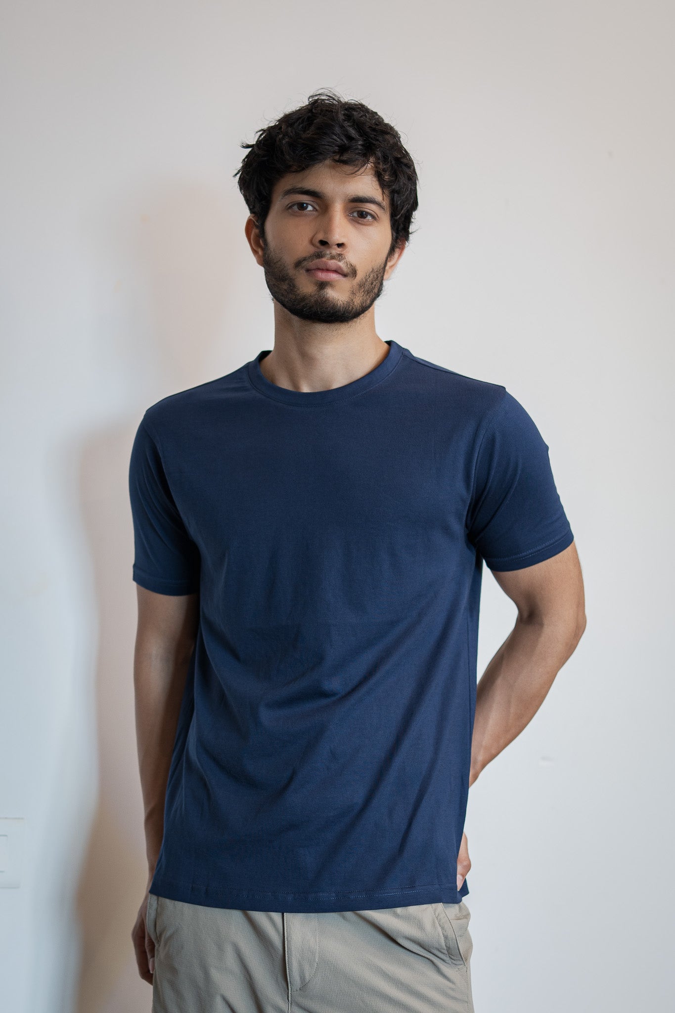 Authentic Supima® Tee - Navy Blue