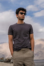 Authentic Supima® Tee - Charcoal Grey