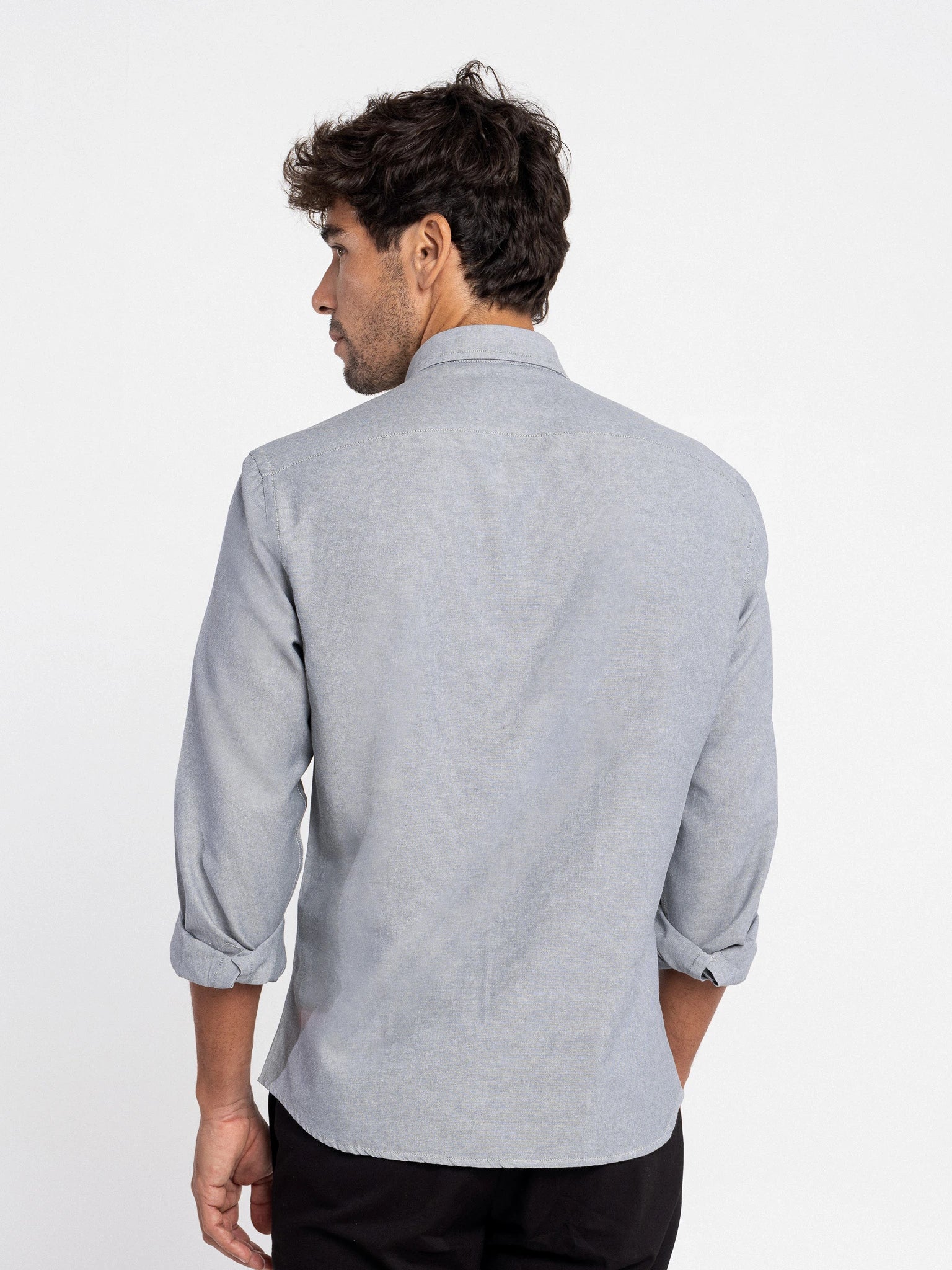 Grey Oxford Shirt – Stan Edition